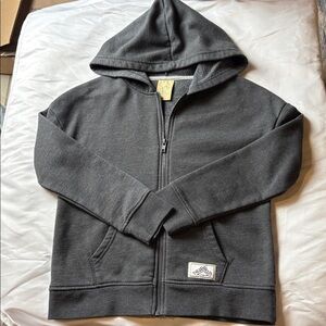 Hoodie Zip-Up Sweat shirt - Dark gray
Boys Size 6/7